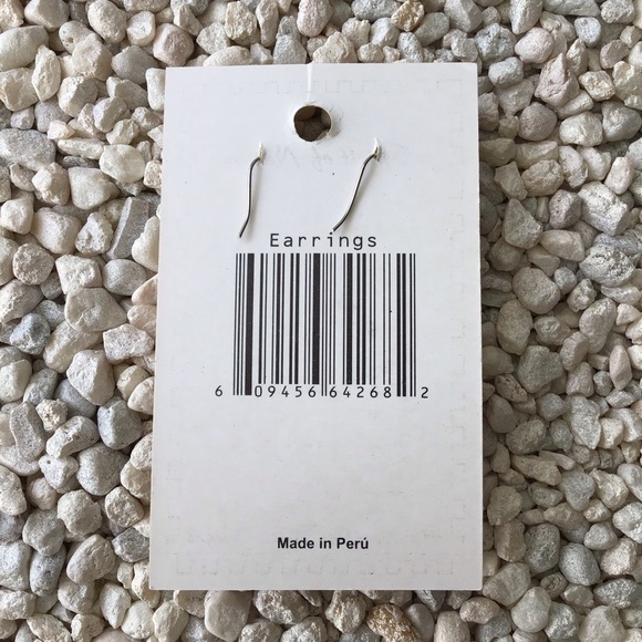 NEW Flip Flop Earrings PURPLE MANDALA French Wire Pierced Spirit of Nature Drop - Picture 4 of 6